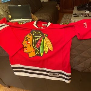 Official Blackhawks NHL Jersey Size Medium